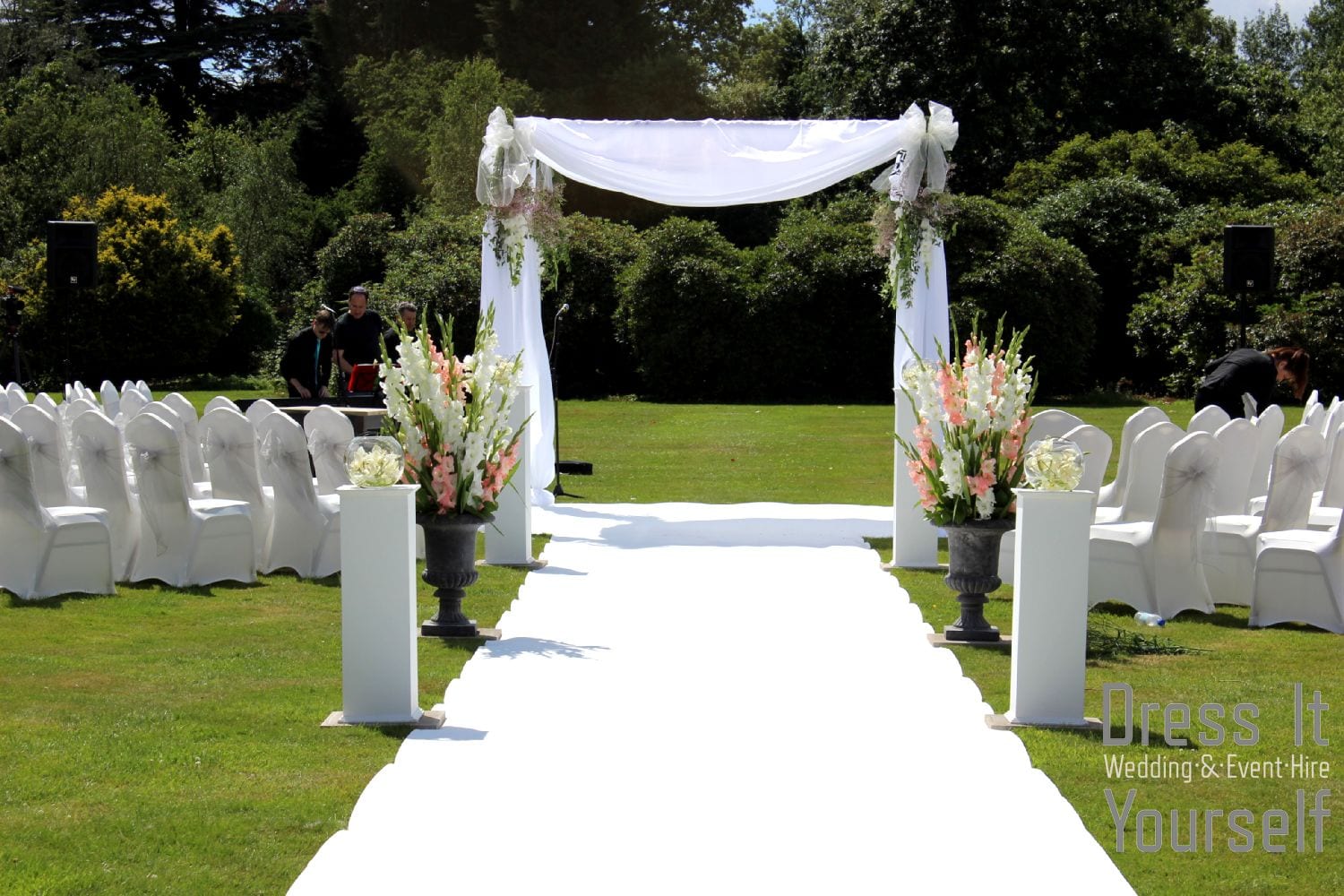 Flat Roof Chuppah Hire