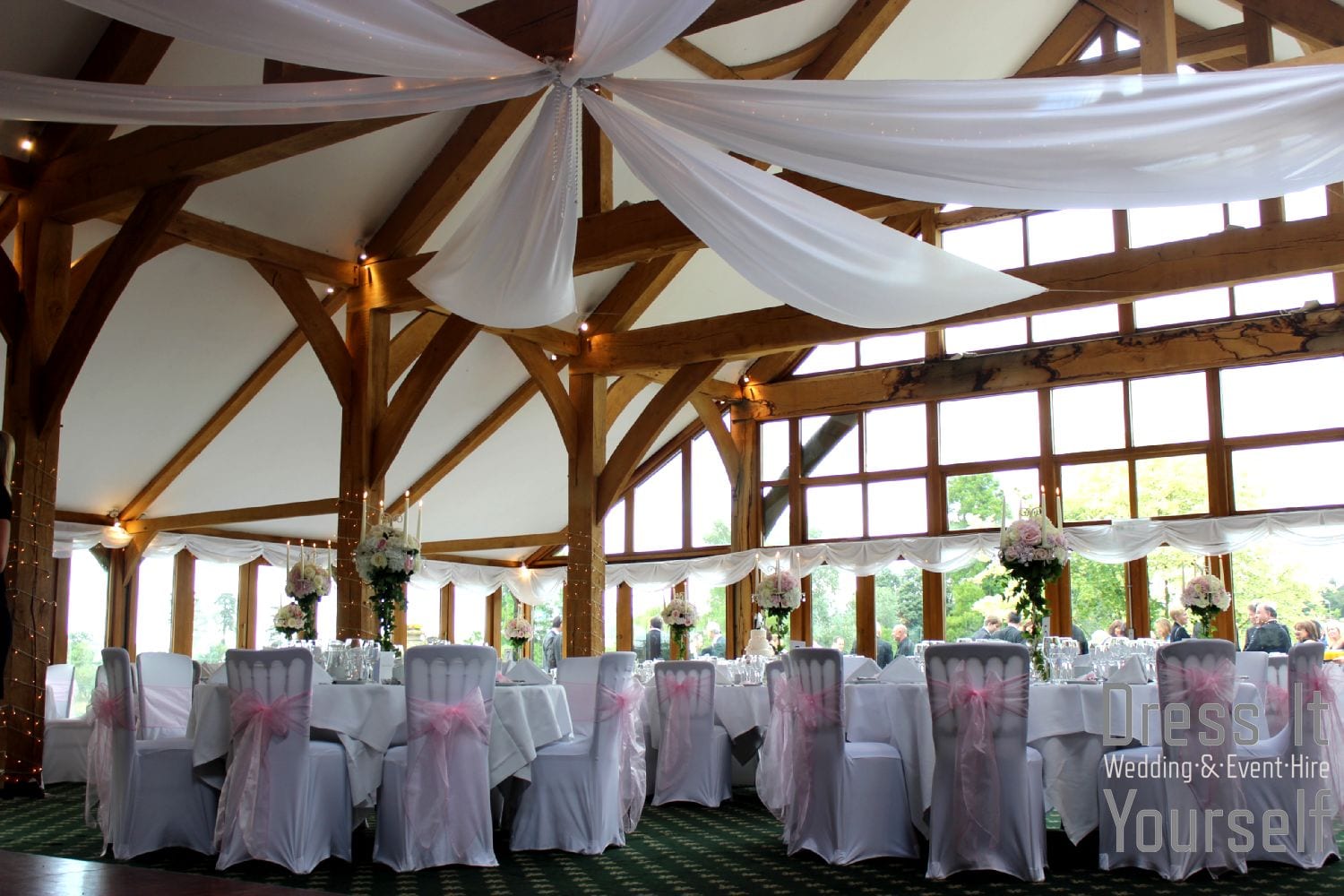 White Lycra Chair Cover