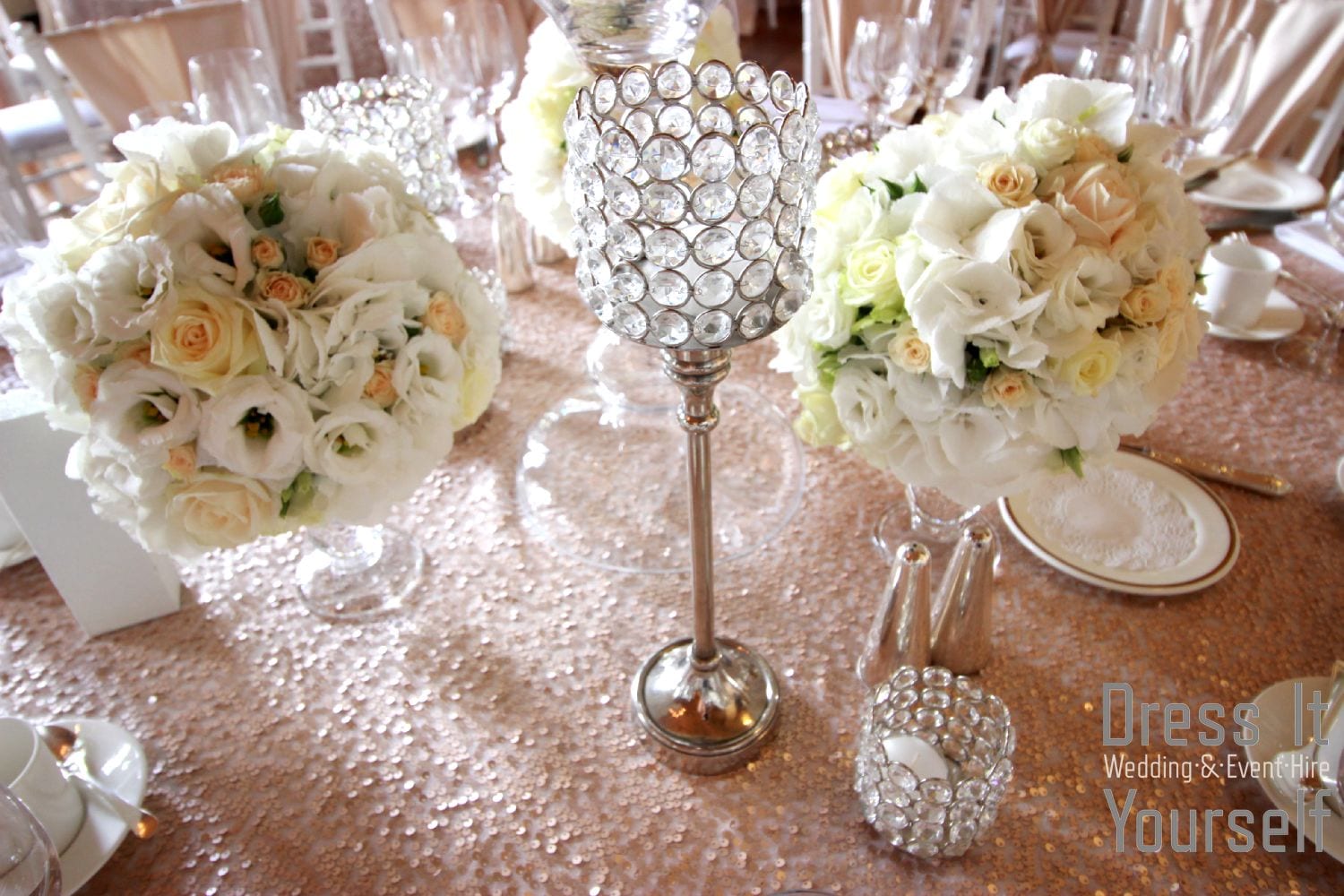 Crystal Tea Light Holders