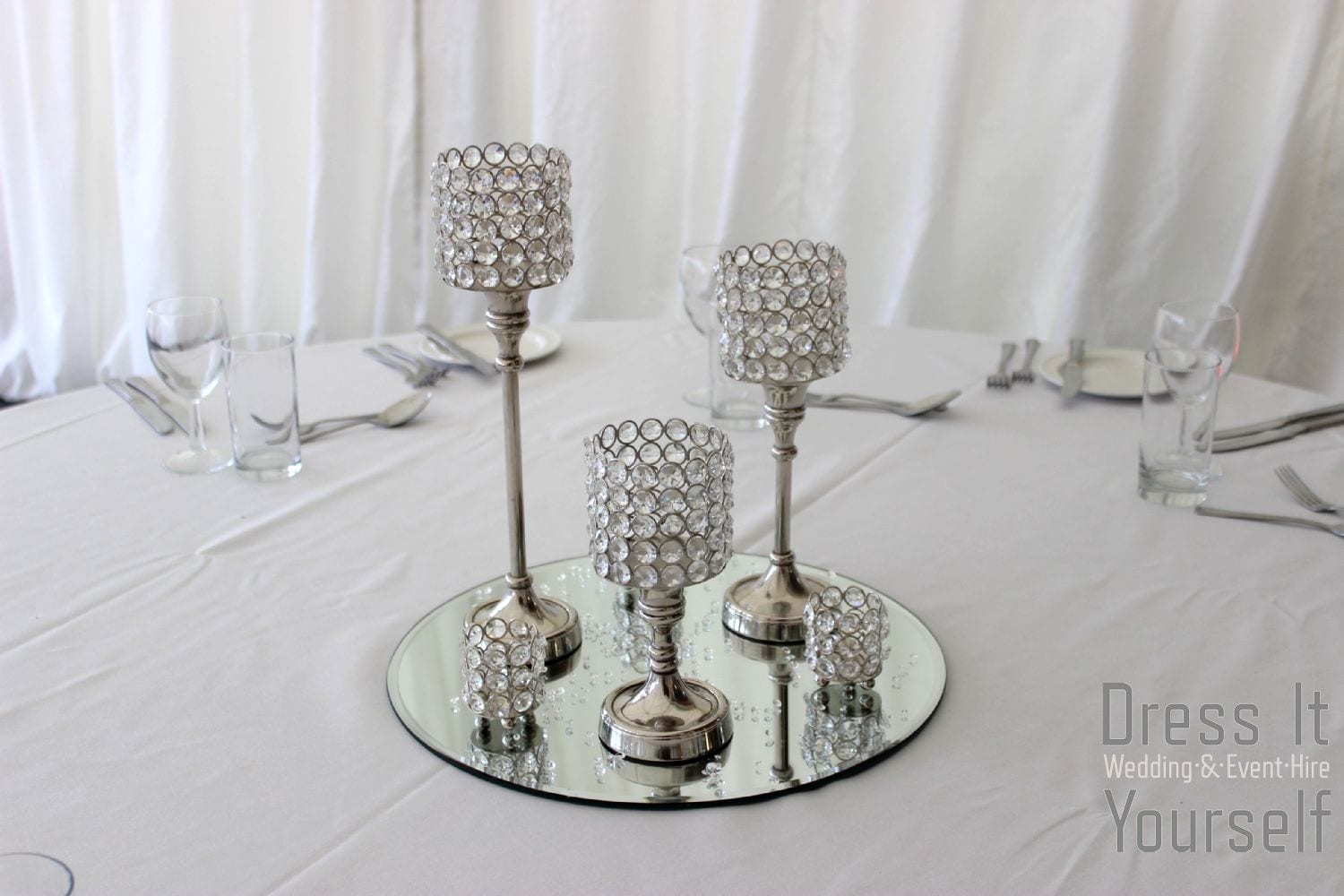Crystal Tea Light Holders