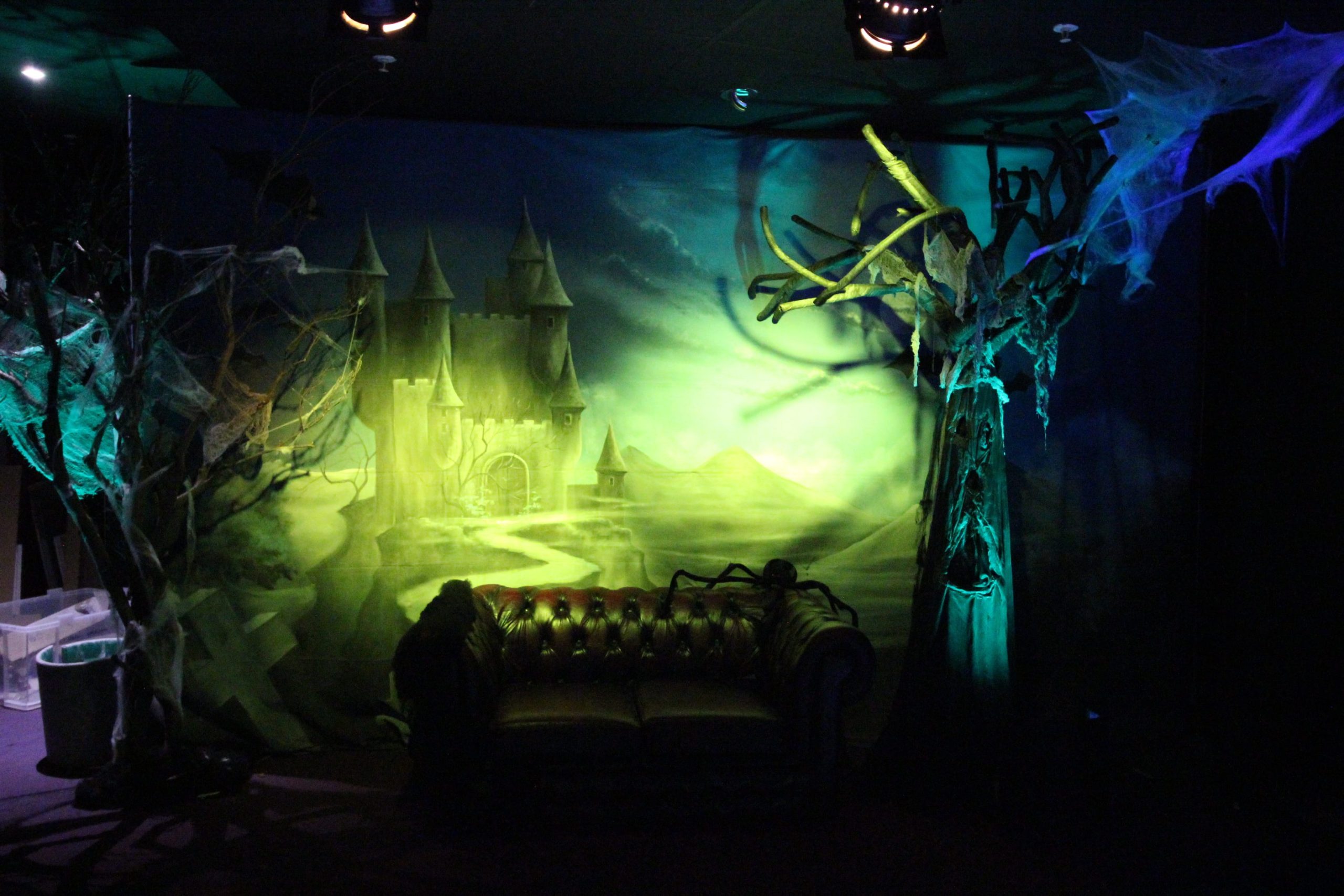 Haunted Castle Backdrop