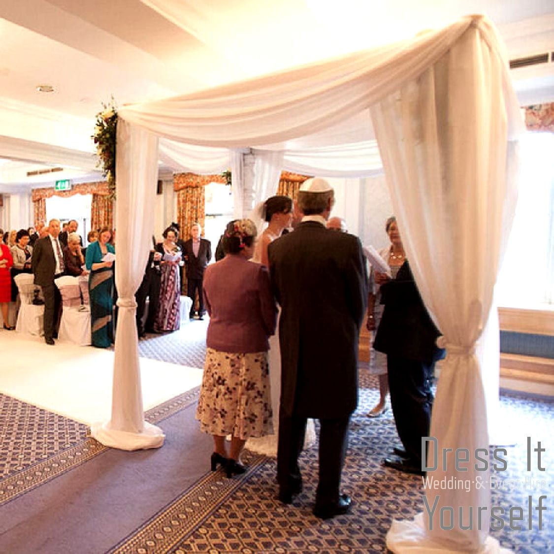 Flat Roof Chuppah Hire