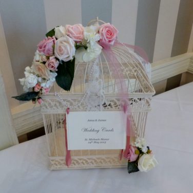 Rectangular Birdcage Card Box