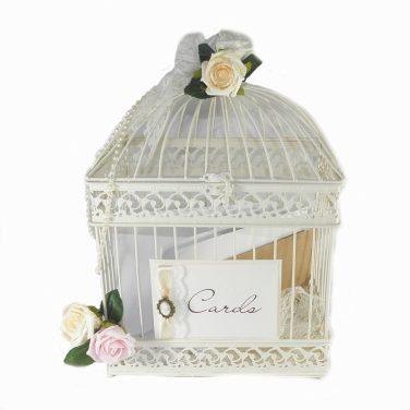 Rectangular Birdcage Card Box