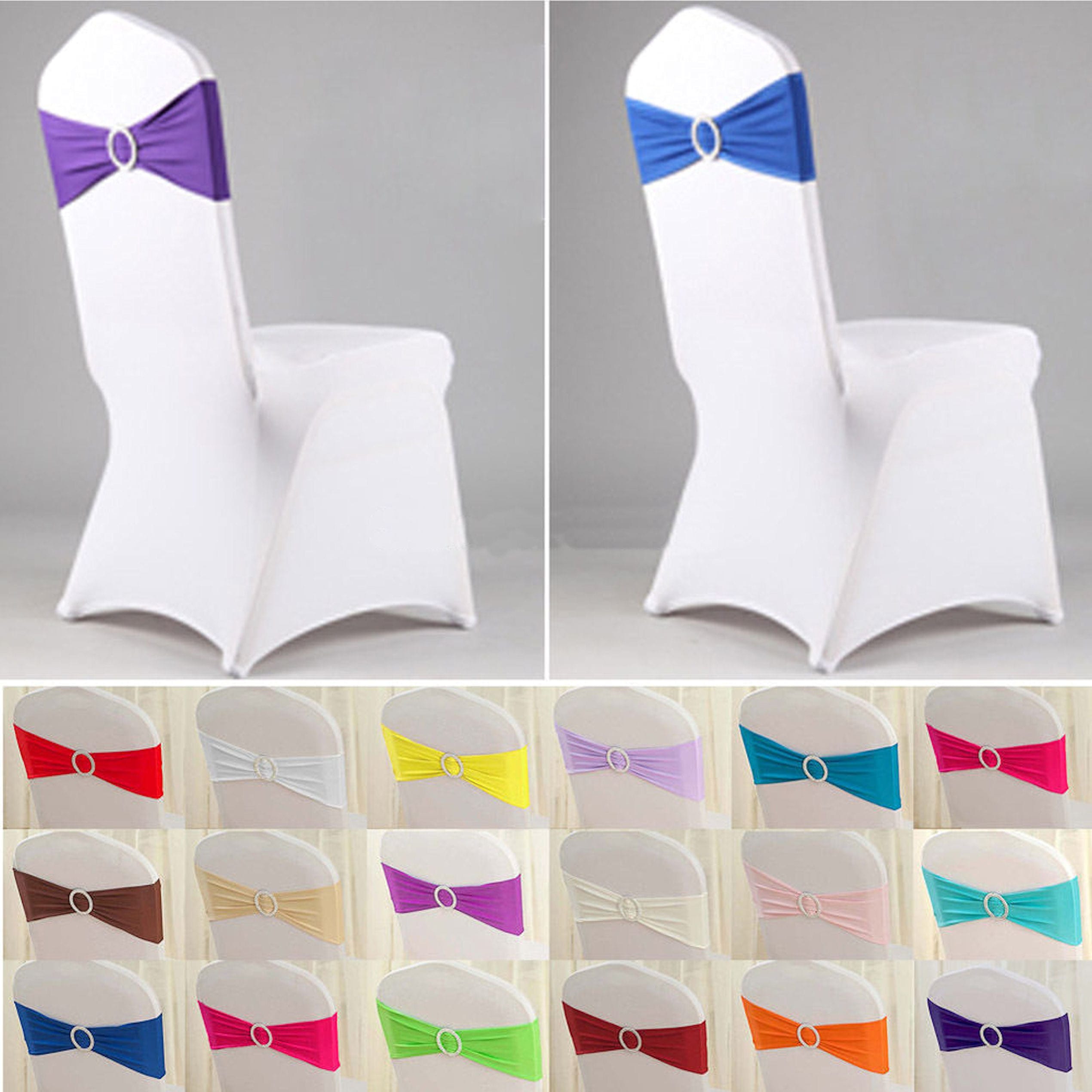 Lycra Chair Bands with Diamanté Buckle