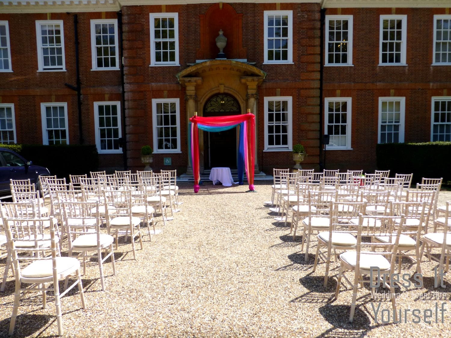 Rainbow Chuppah