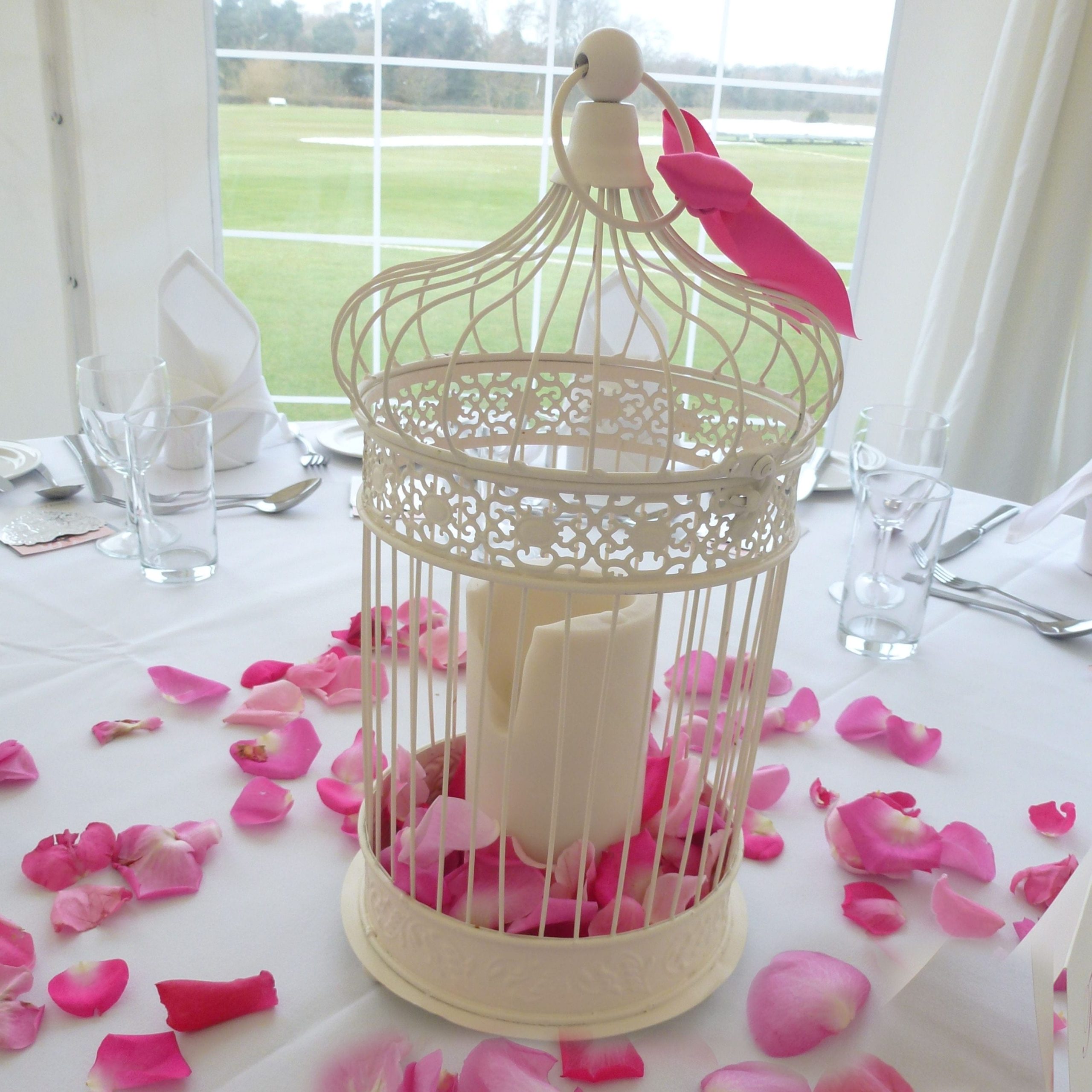 Large Round Bird Cage Hire