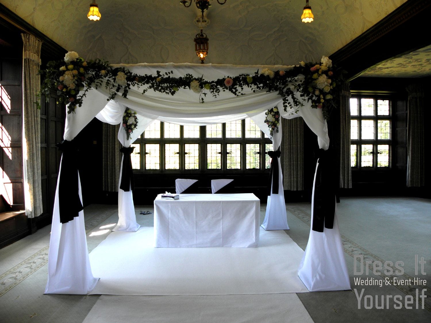 Flat Roof Chuppah Hire