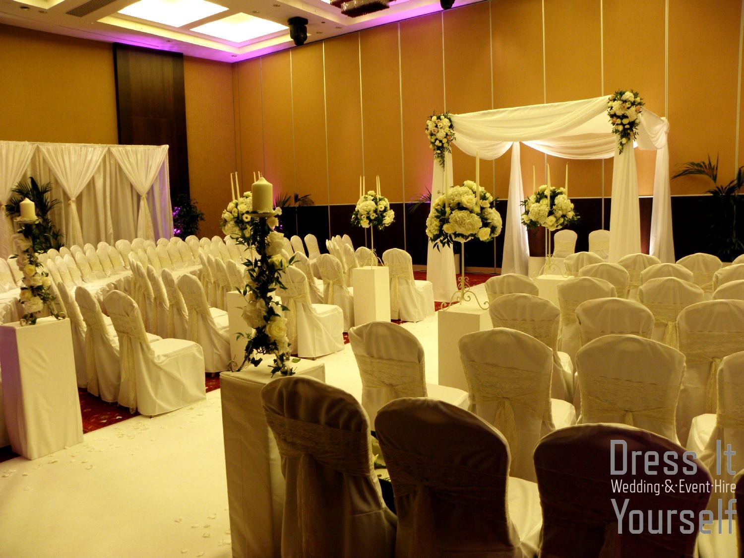 Flat Roof Chuppah Hire