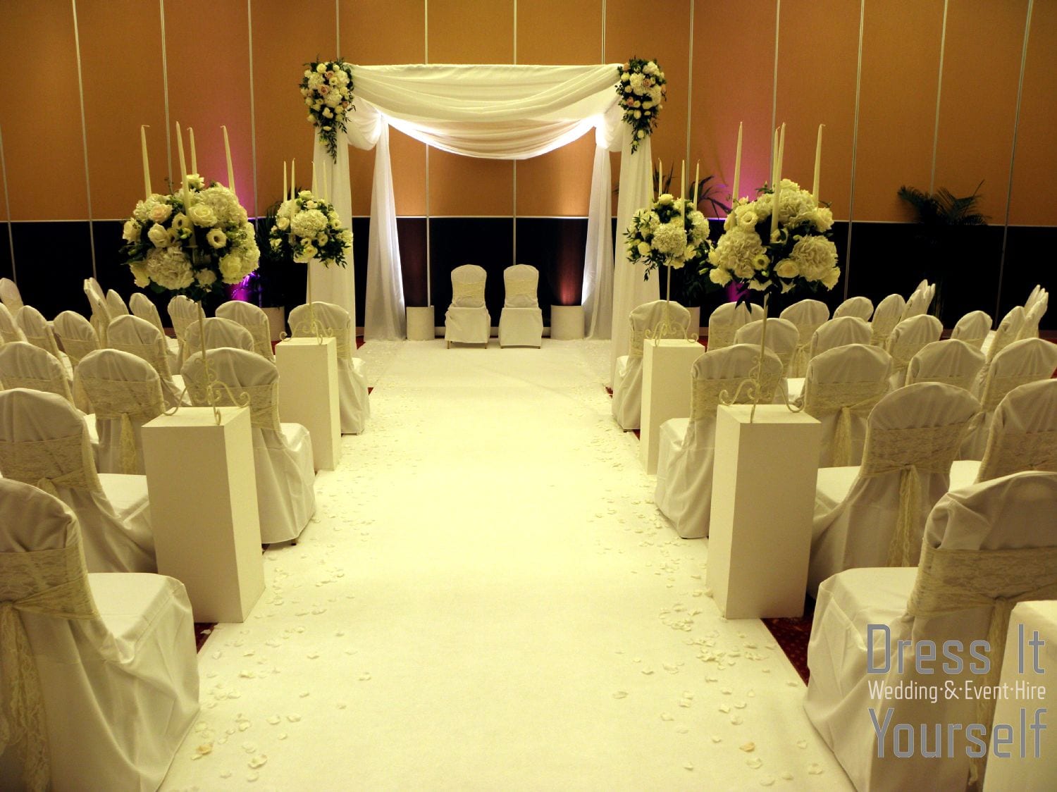 Flat Roof Chuppah Hire