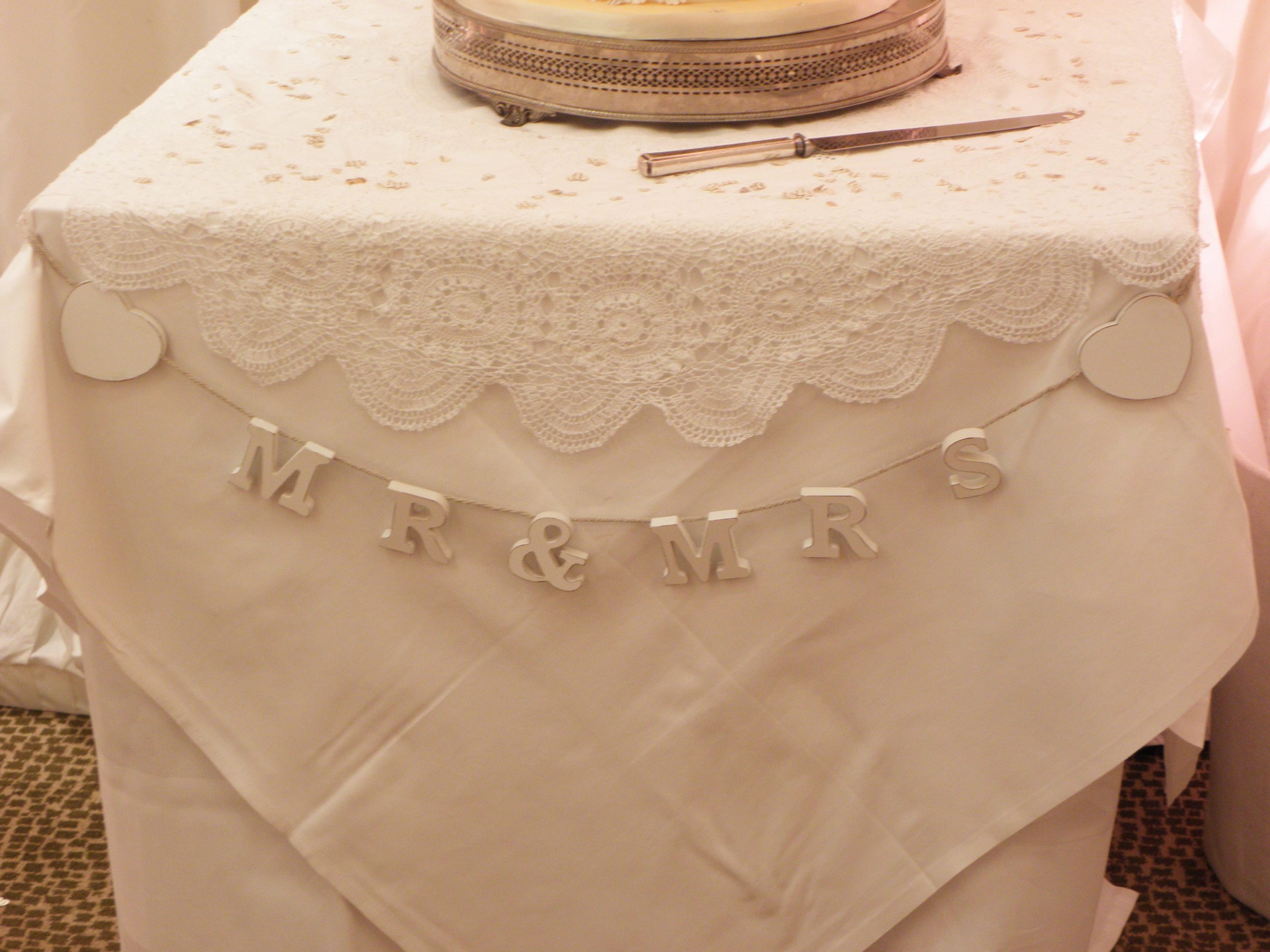 Crochet Lace Cake Overlay