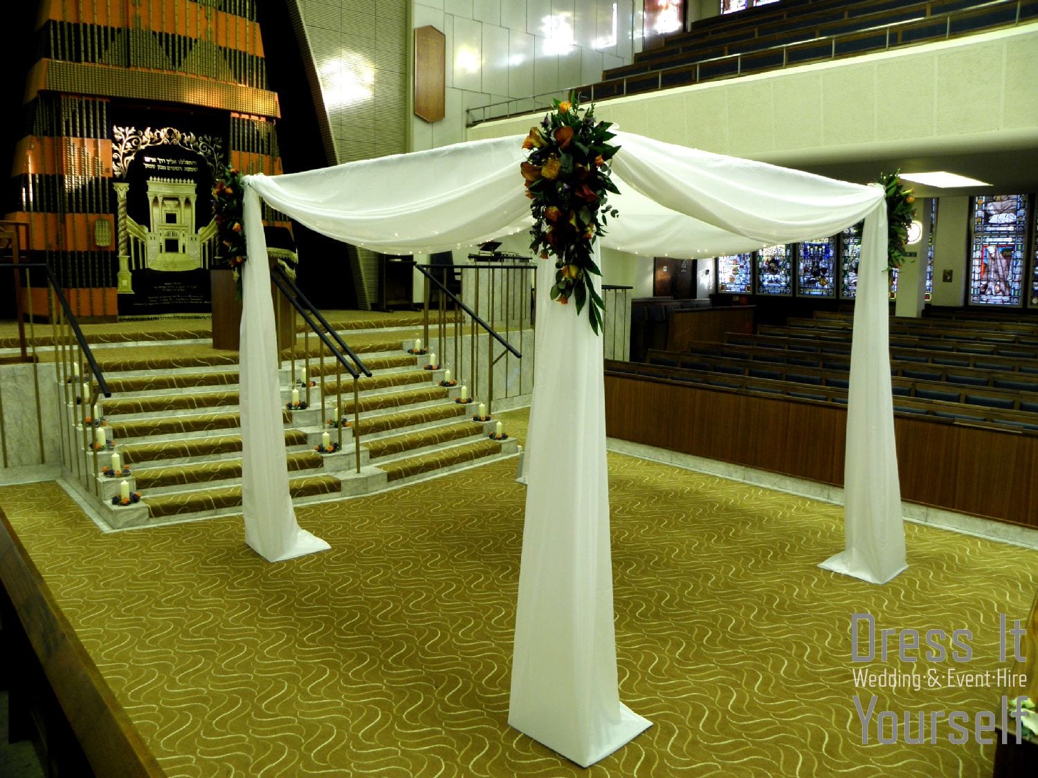 Flat Roof Chuppah Hire