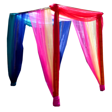 Rainbow Chuppah