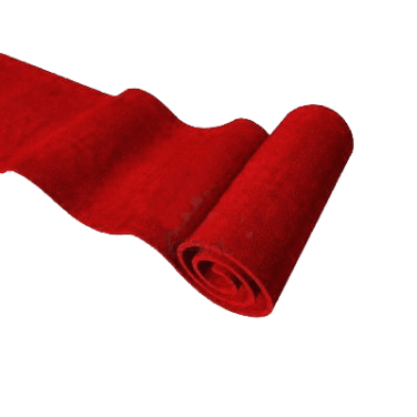 Red Wedding Aisle Carpet
