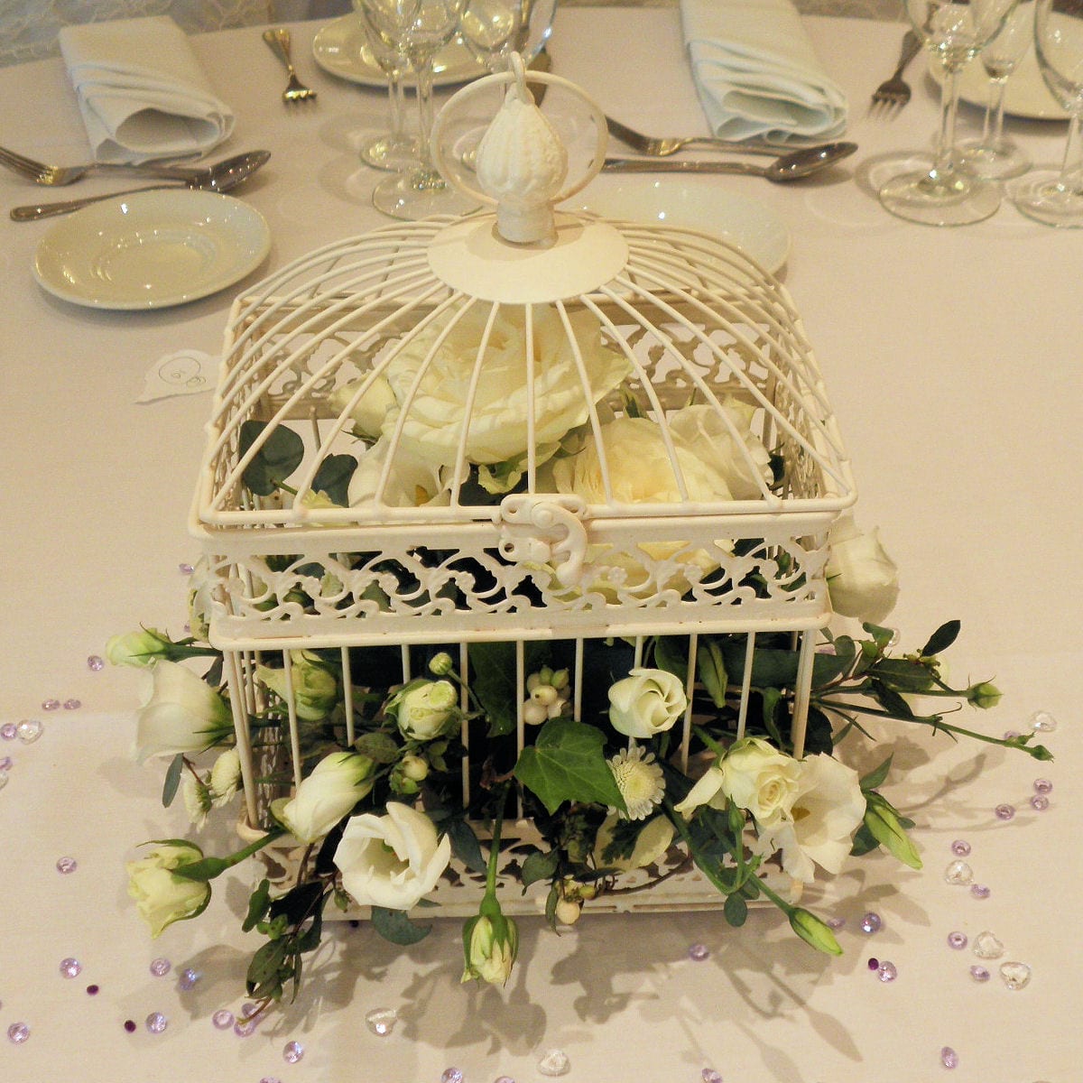 Small Rectangular Bird Cage