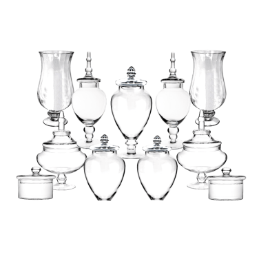Empty Sweet Vases to Hire