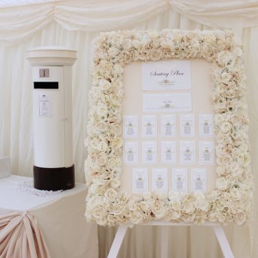 Floor Standing Royal Mail Post Box Ivory