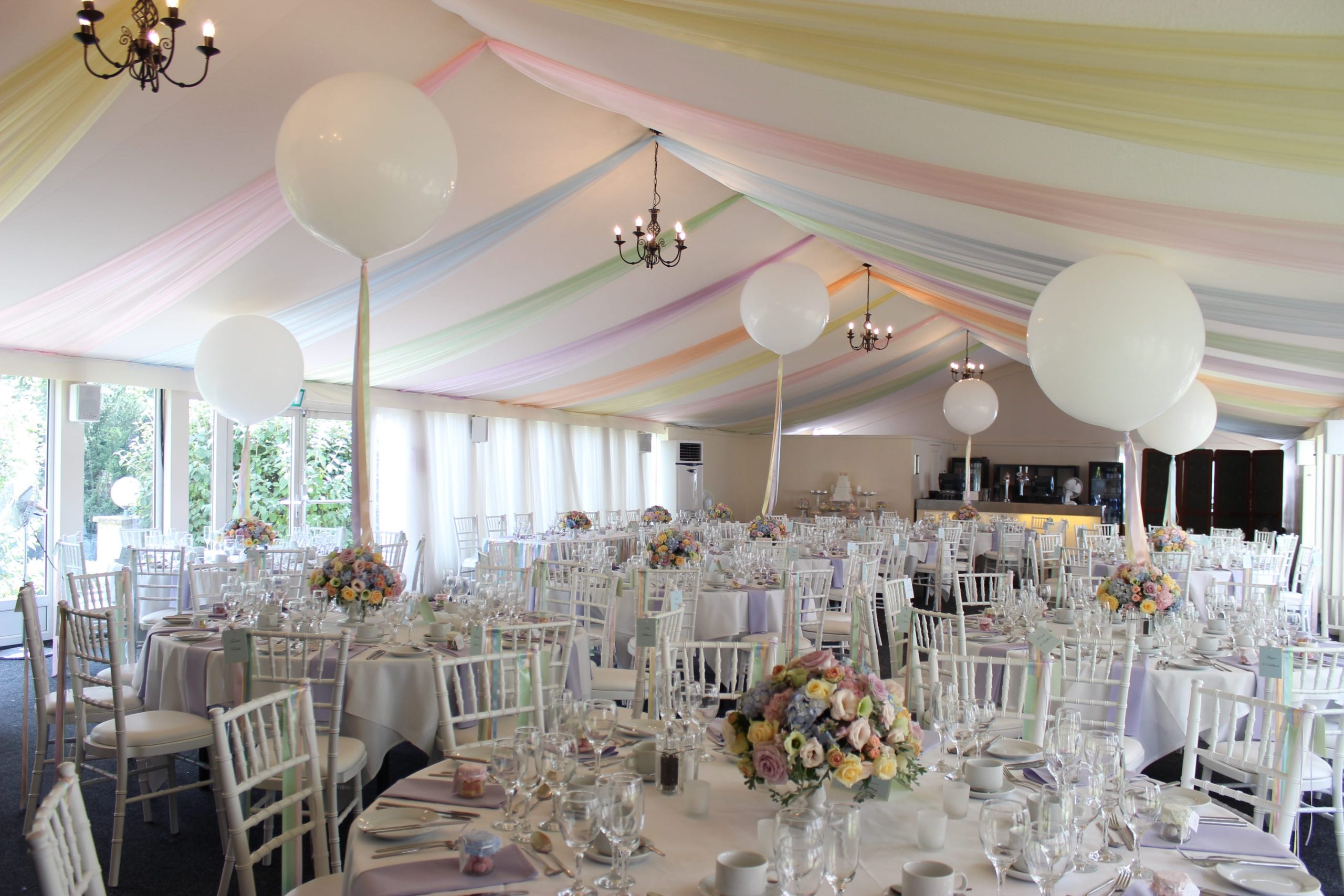 Hunton Park Marquee Decorated by Dress It Yourself - Wedding Inspo