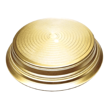 Gold Round Cake Stand