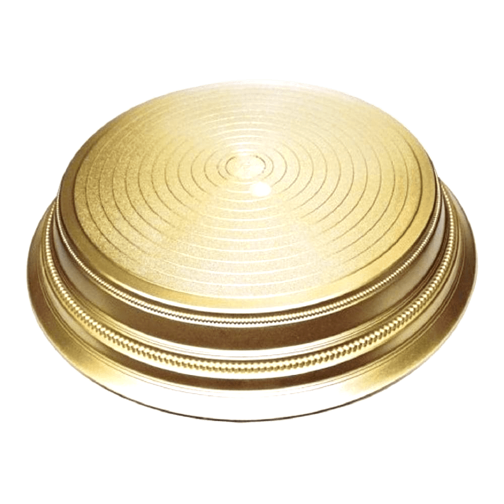 Gold Round Cake Stand