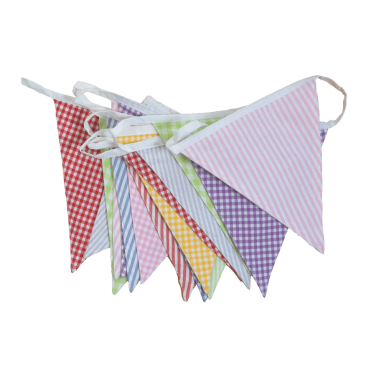 Mixed Floral English Fete Country Bunting