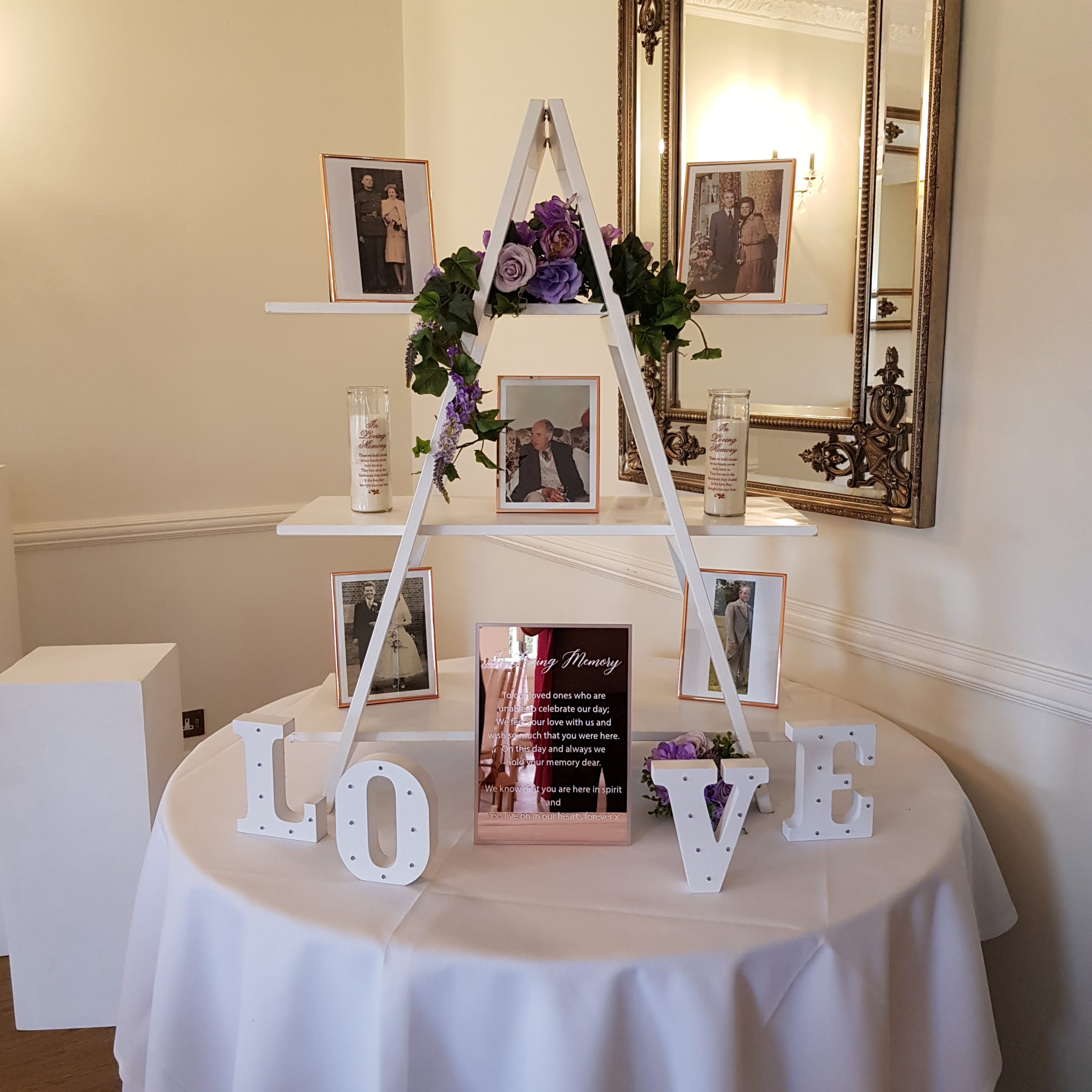White A Frame Ladder Hire - Image 7