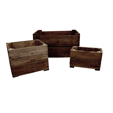 Vintage Rustic Apple Crates