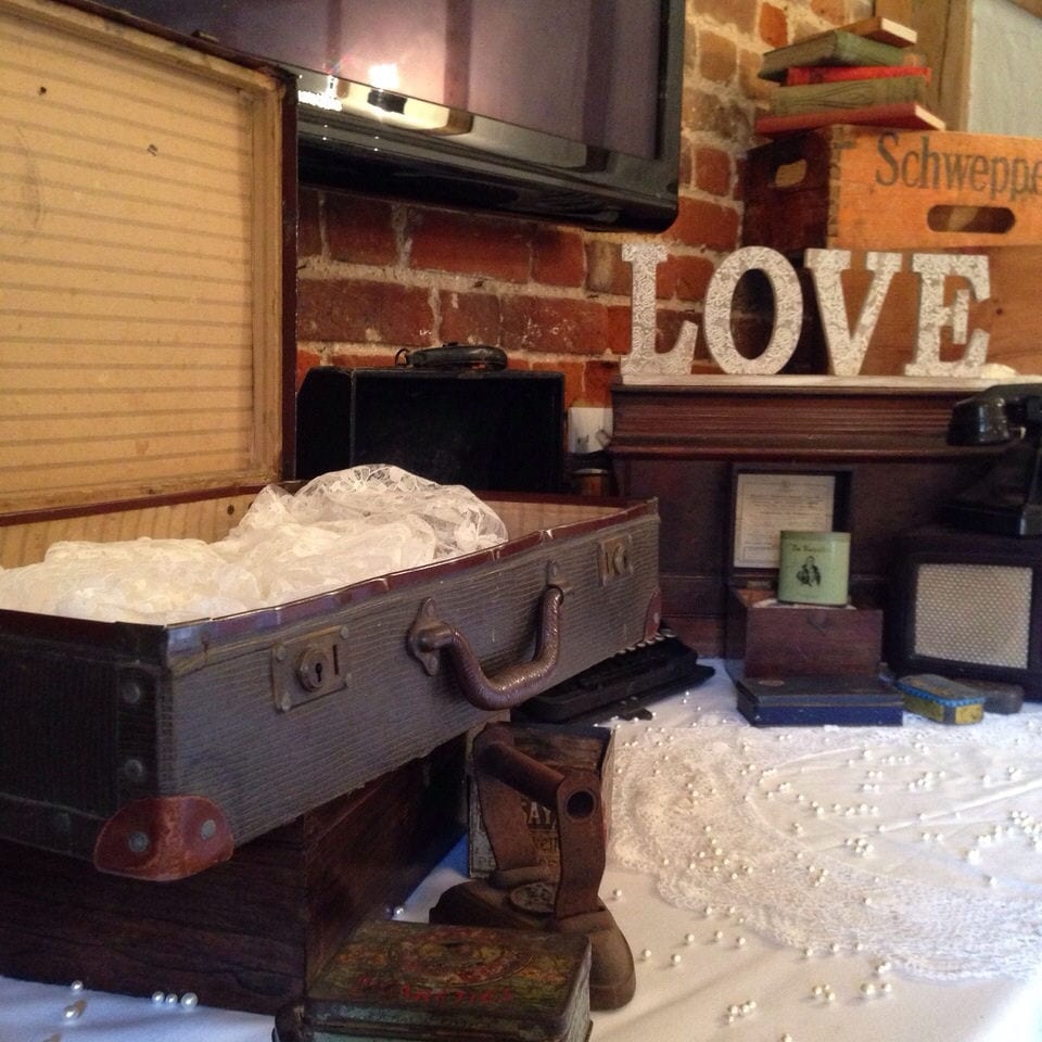 Suitcase Card Box Post Box
