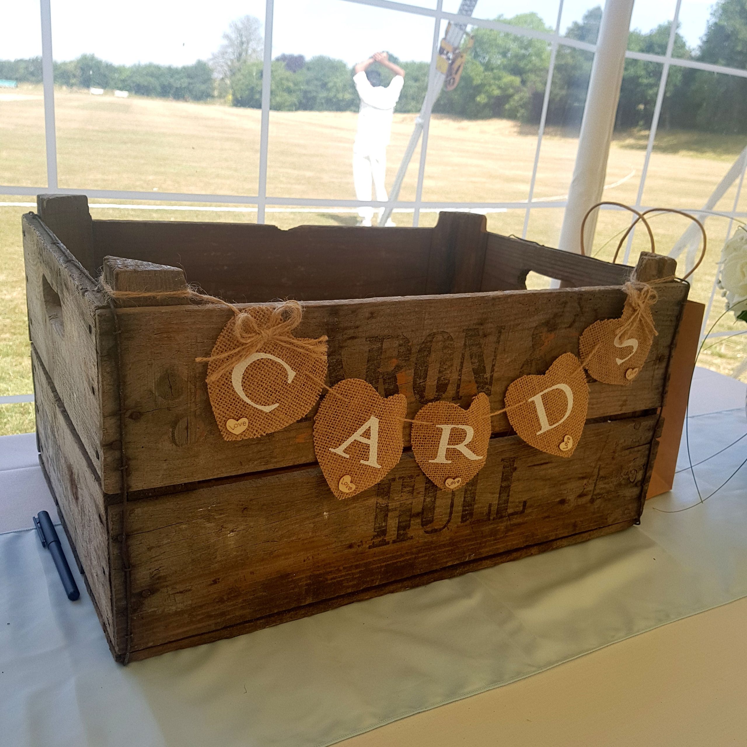 Gifts and Cards Crate Post Box