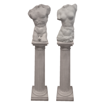 Greek Torsos on Columns