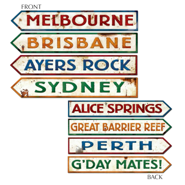 Australia Road Sign Arrows