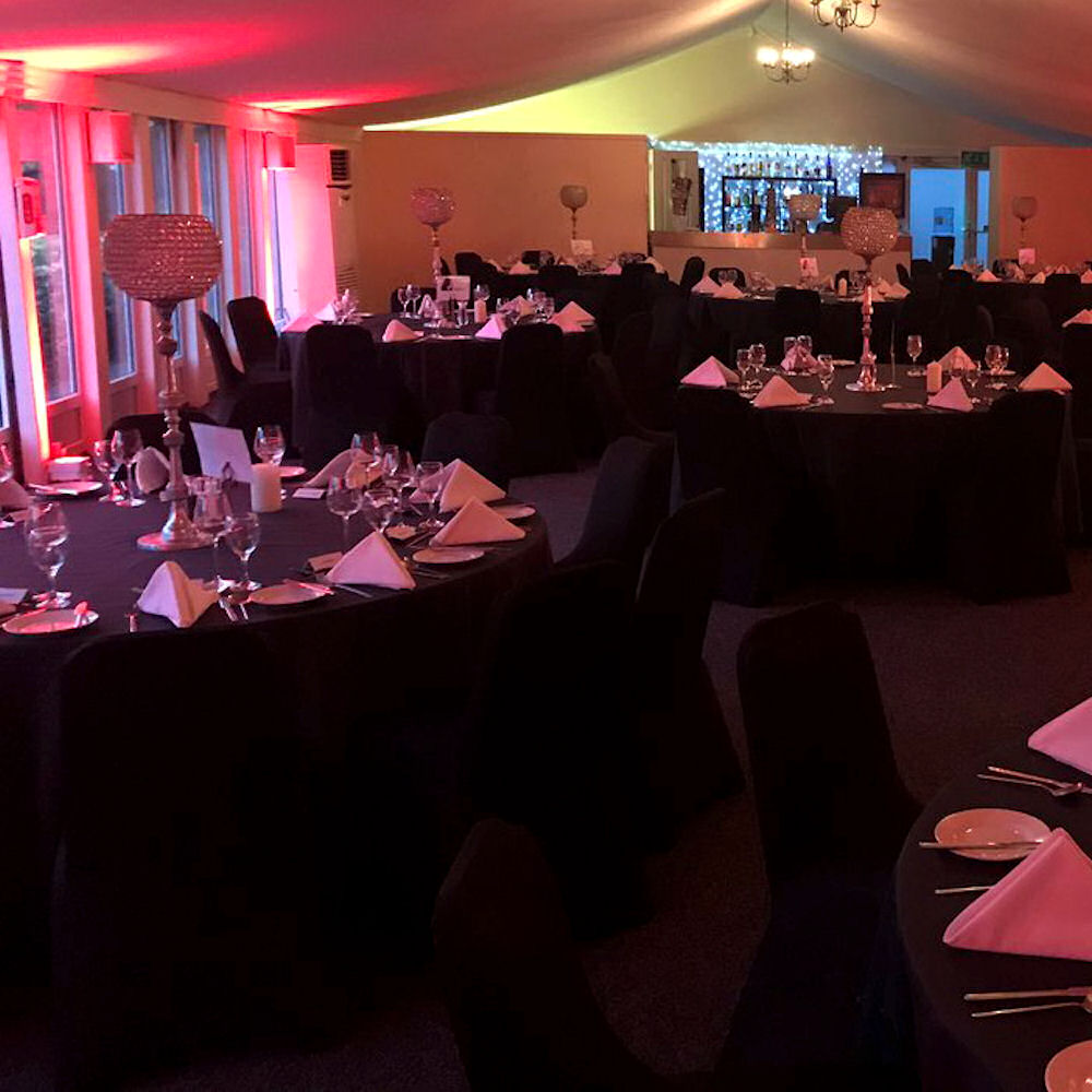 Crystal Globe Centrepieces (2)