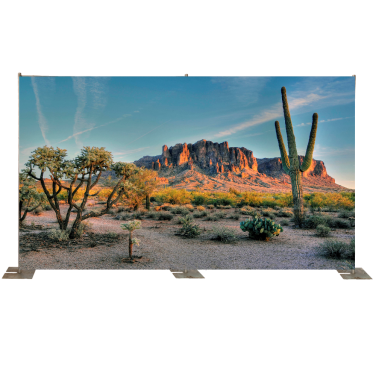 Cactus Desert Mountain Backdrop 6x3