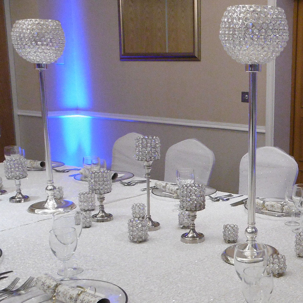Crystal Globe Ball on Stand Centrepiece
