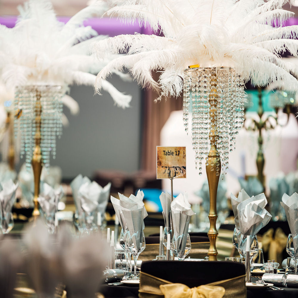 Gatsby Themed Art Deco Roaring 20's 1920's Party