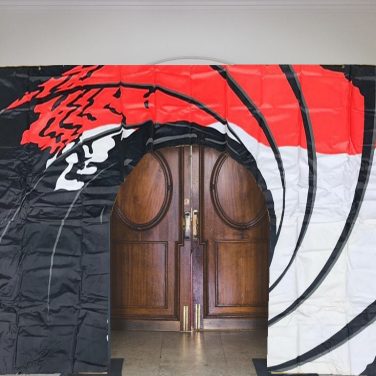 James Bond Themed Door Arch