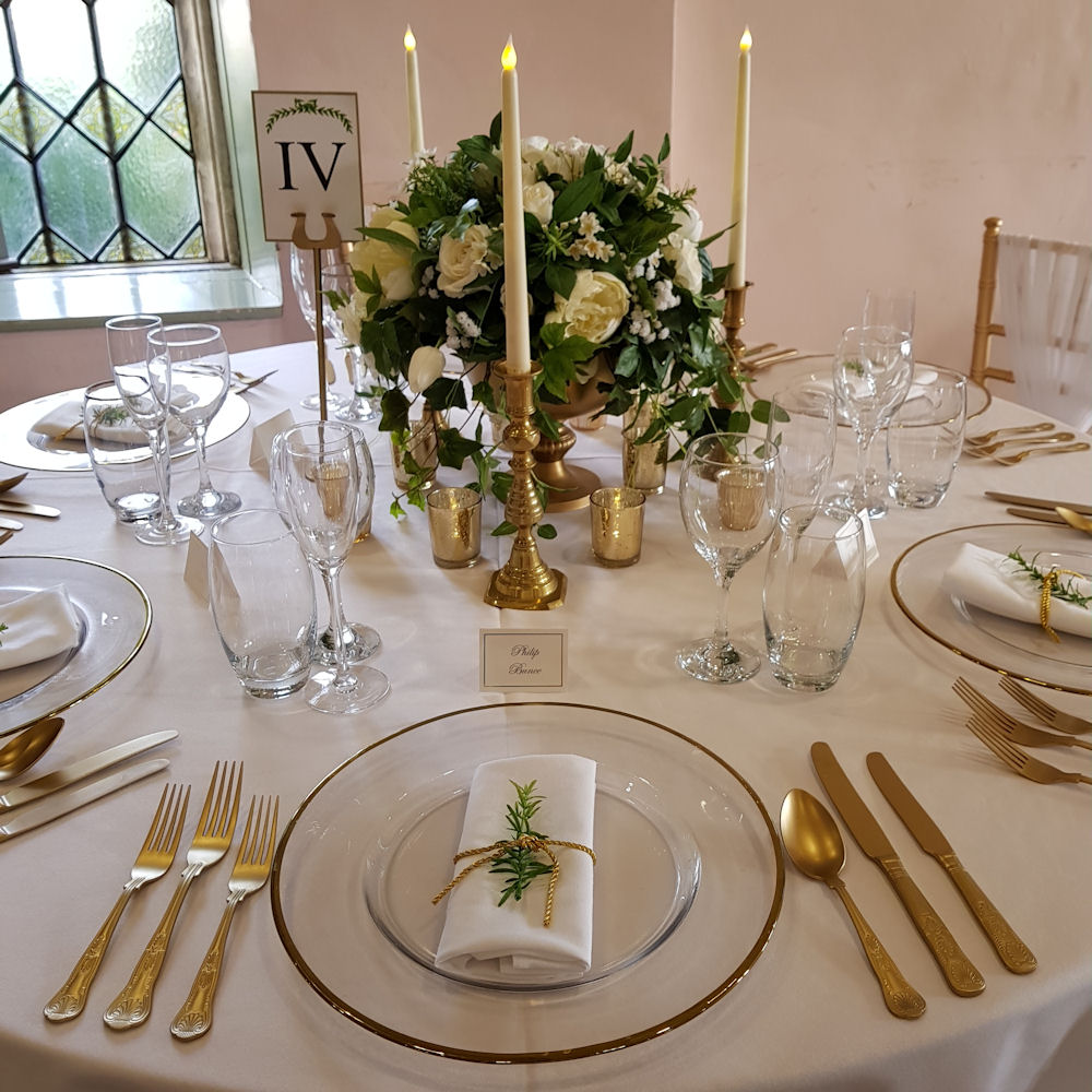 Greek Party Gold & Ivory at Ware Priory (2)