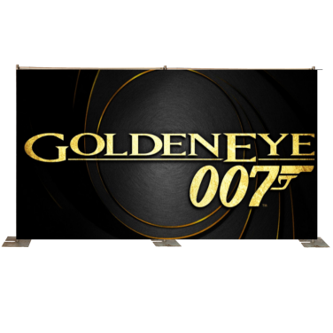 James Bond Goldeneye Backdrop