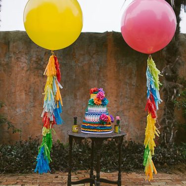 Mexican Mexico 3ft Balloons with Tassels
