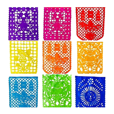 Mexico Mexican Coloured Paper Bunting