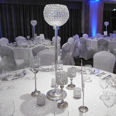 Crystal Globe Ball on Stand Centrepiece