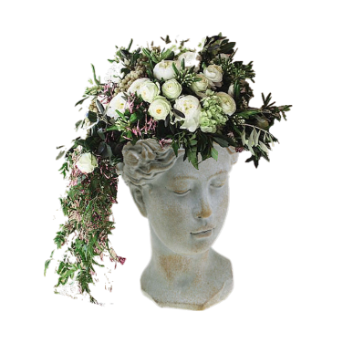 Female Bust Vase