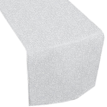 White Sequin table Runner