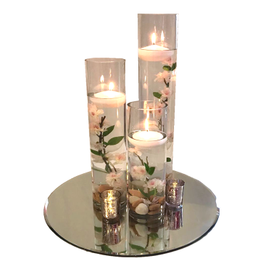 Blossom Cylinder Vase Centrepiece