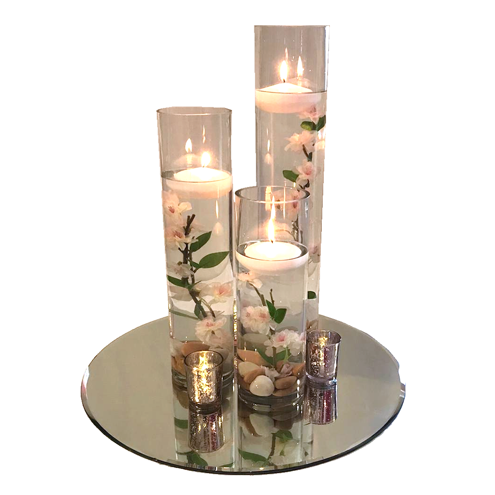 Blossom Cylinder Vase Centrepiece
