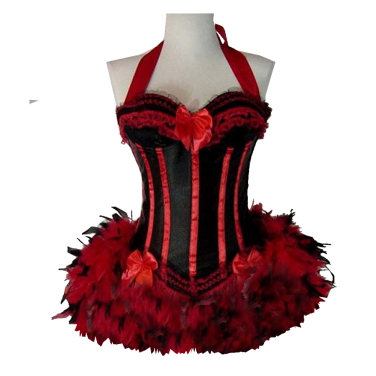 Burlesque Dancer Saloon Girl Centrepiece