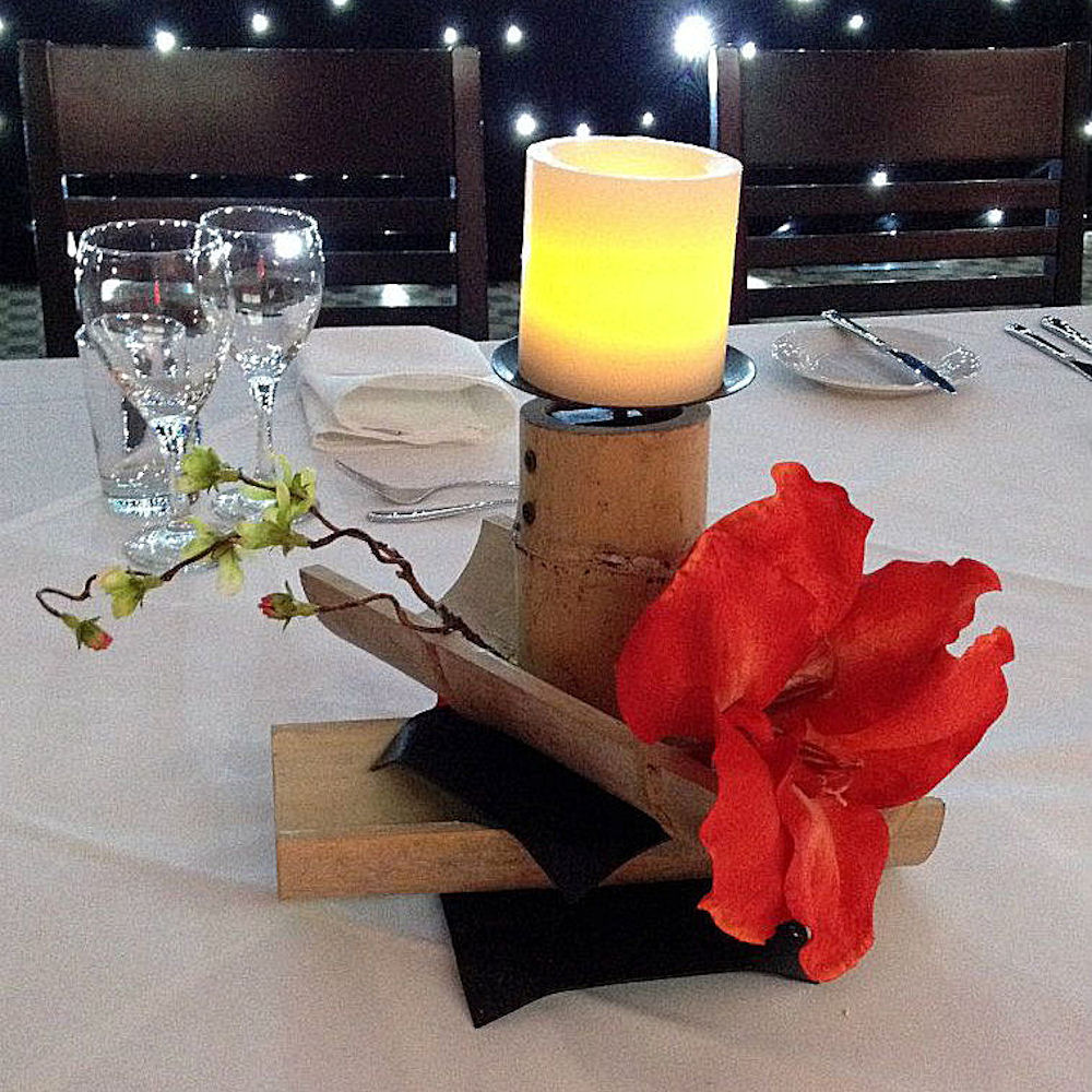 Chinese Centrepiece with Bamboo & Amarylis Hire - Image 4
