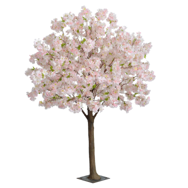 Large Floor Standing Pink Blossom Tree