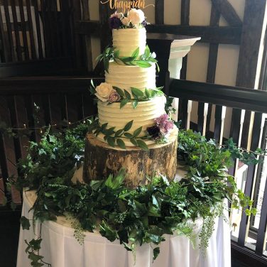 Foliage Greenery Cake Ring 5