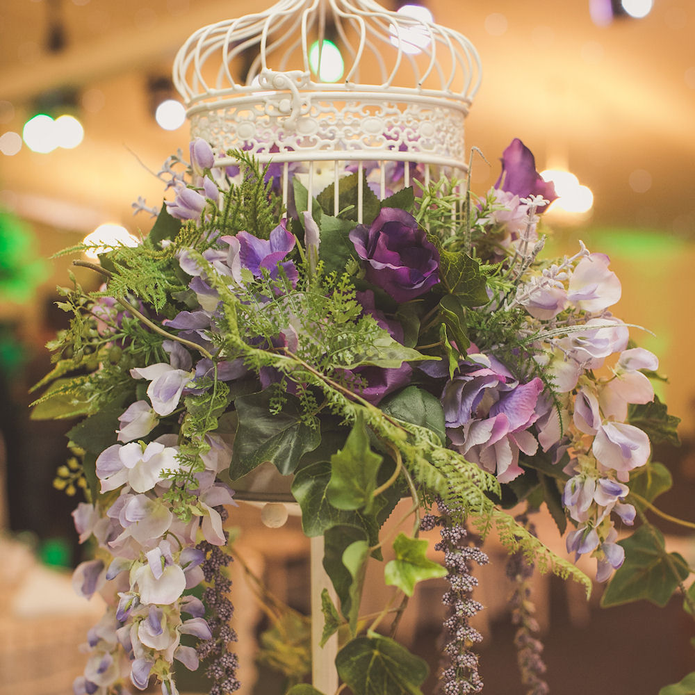 Round Garden Bird Cage with Stand 1